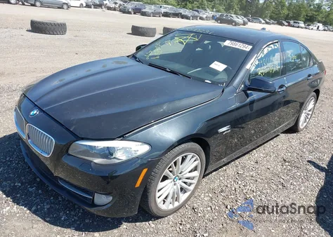 2012 BMW 550I xDrive from USA, damaged, VIN WBAFU9C53CC787729